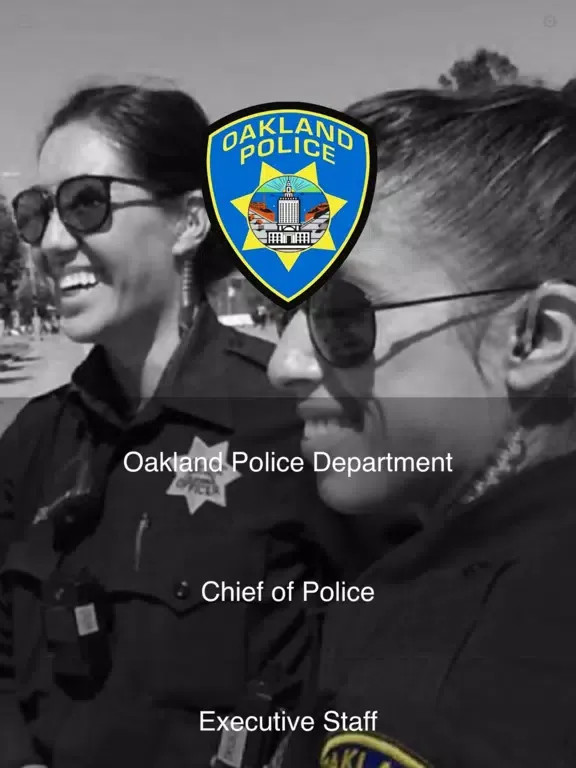 Oakland Police Department iPad 应用截图