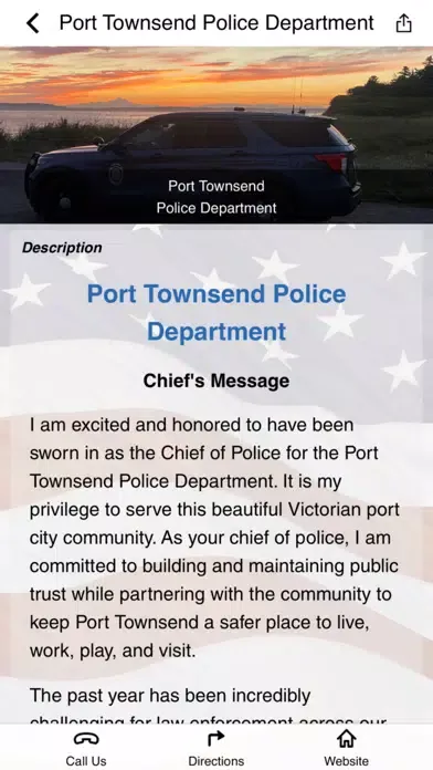Captures d'écran de Port Townsend PD