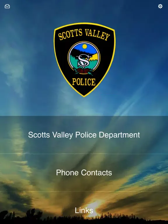 Captures d'écran de Scotts Valley PD iPad 