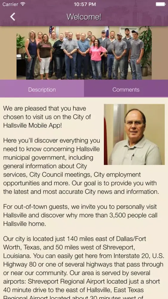 City of Hallsville Texas应用截图