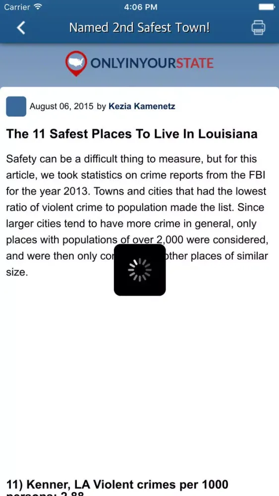 Town of Blanchard Louisiana 스크린샷