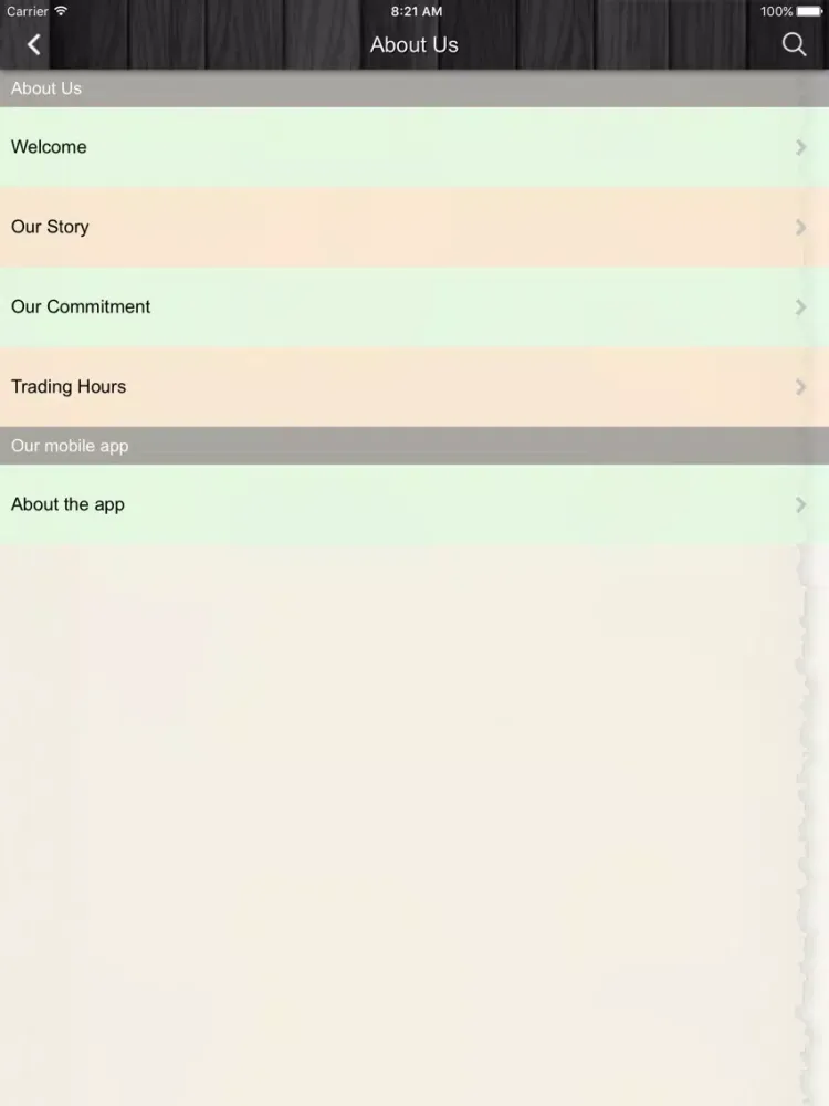 Northmead Growers Market iPad  스크린샷