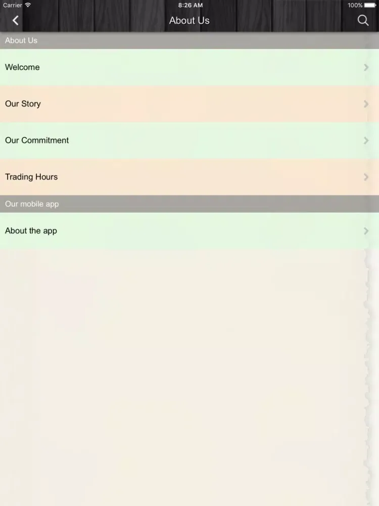Northmead Growers Market iPad  스크린샷