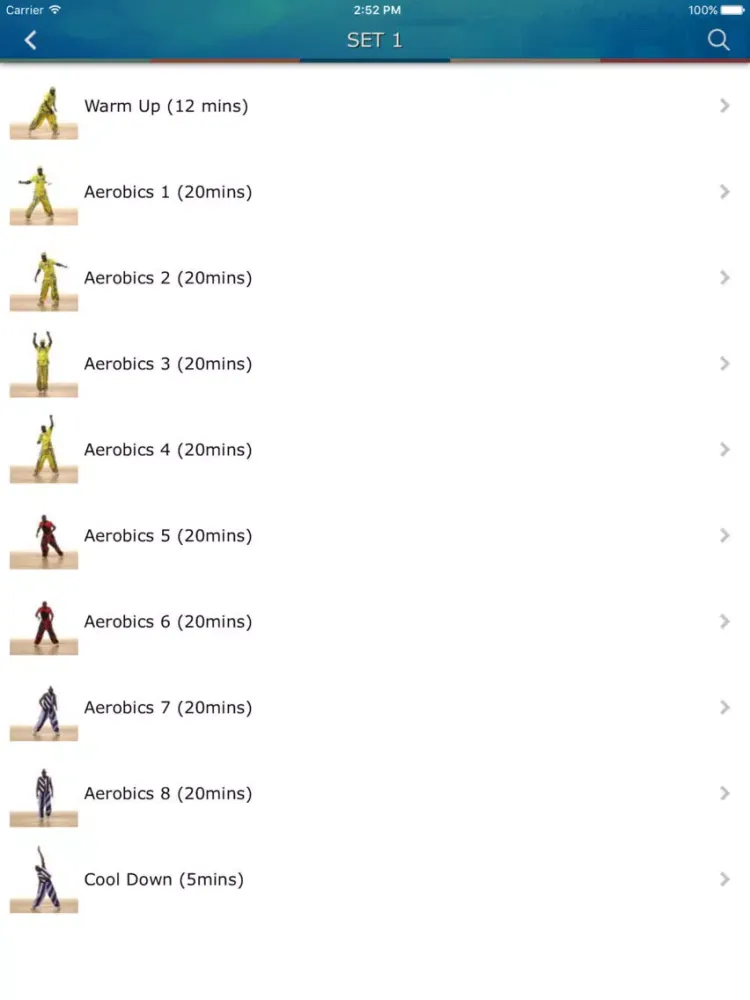 Capturas de tela do Aerobic Dance Challenge iPad 