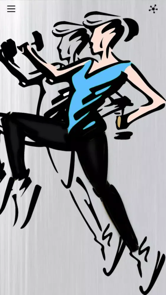 Capturas de tela do Aerobic Dance Challenge