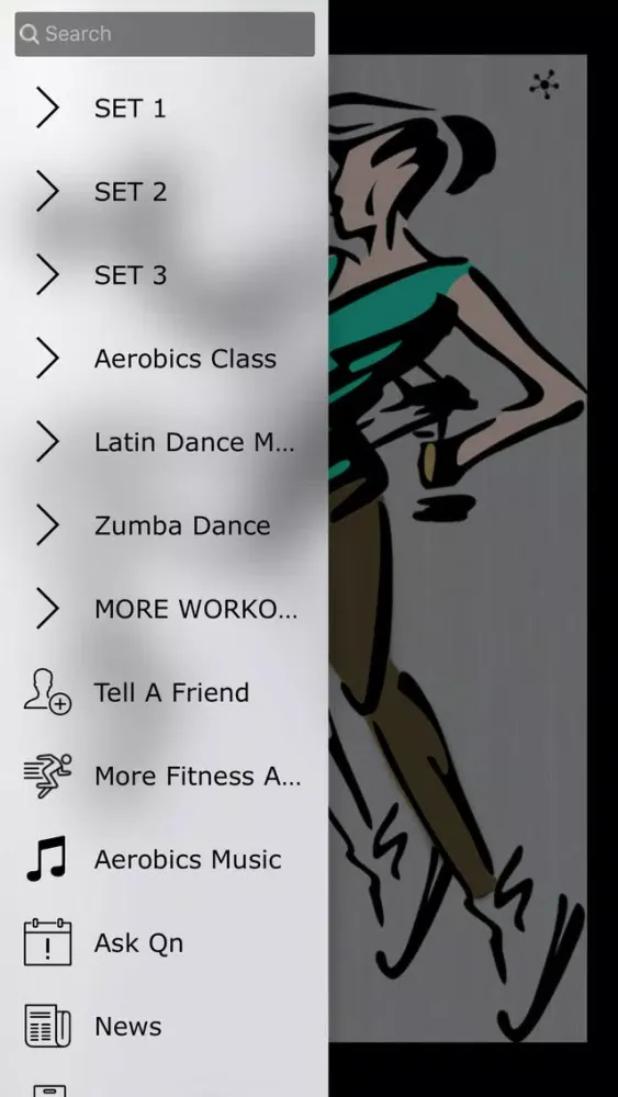 Capturas de tela do Aerobic Dance Challenge
