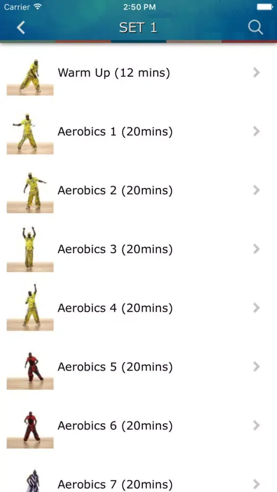 Capturas de tela do Aerobic Dance Challenge