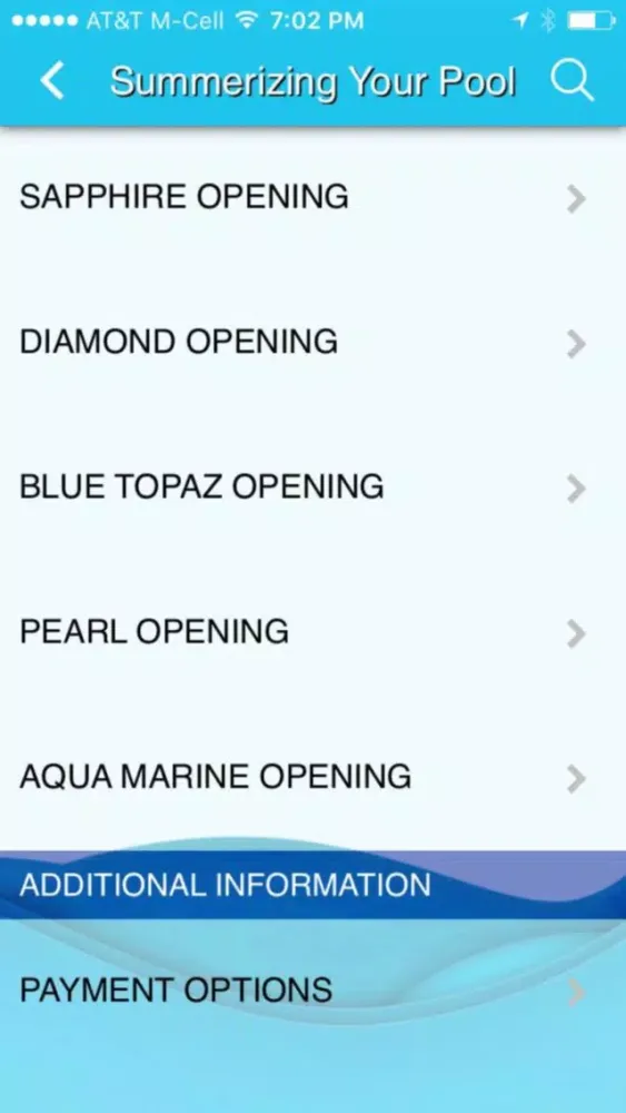 Tangkapan layar Elam Pools & Spas