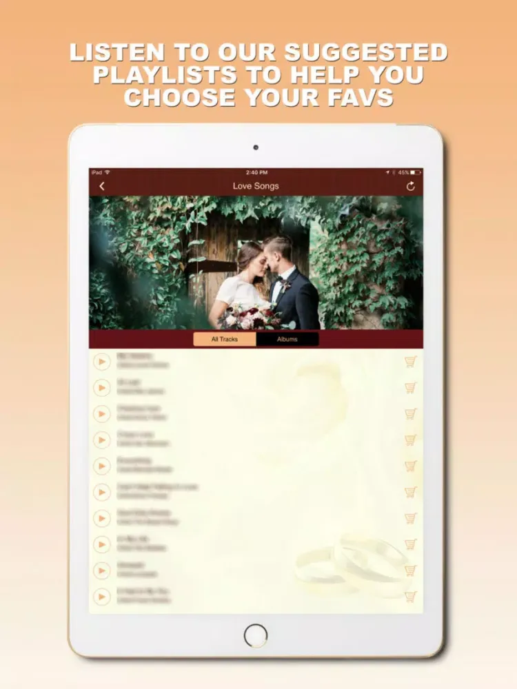 Forevermore Events iPad  Screenshots