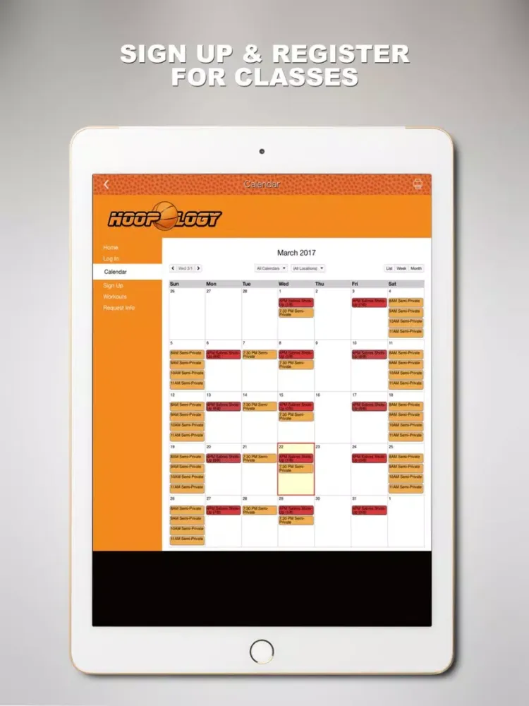 Скриншоты Hoopology iPad 