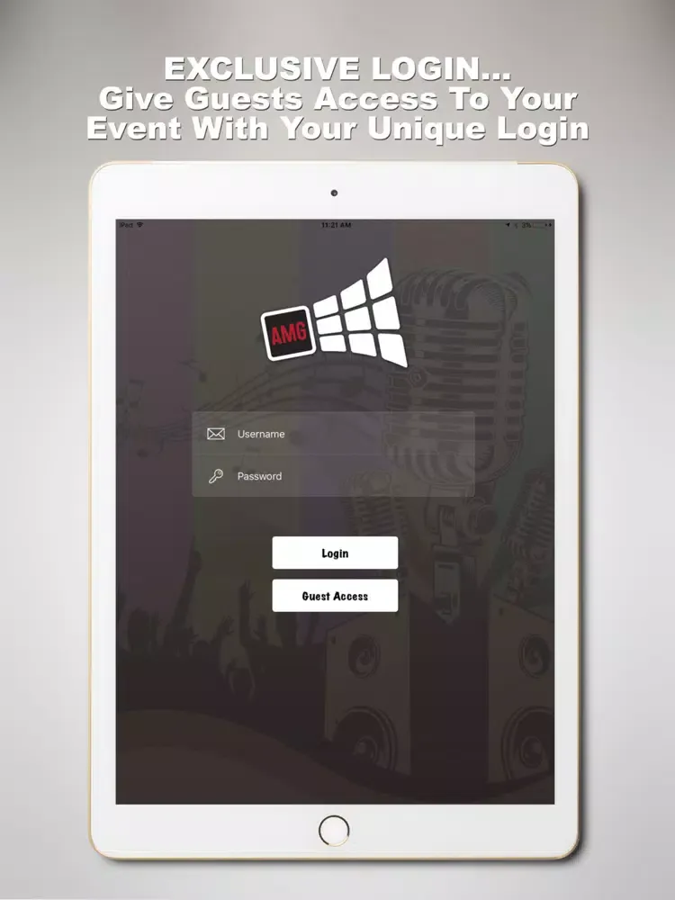 Скриншоты AMG Events iPad 