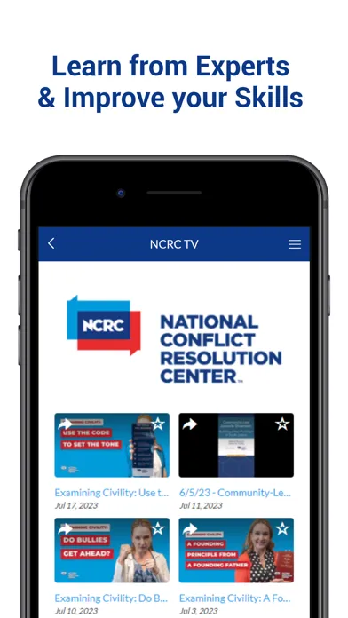 ภาพหน้าจอของ NCRC-Courses