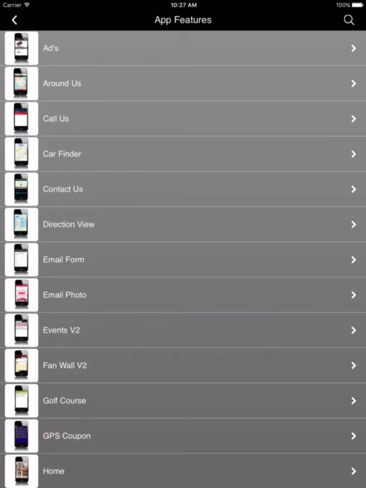 NPSAPPS iPad  Screenshots