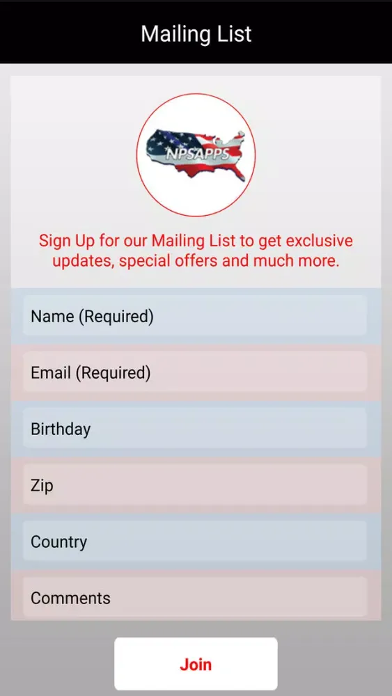 NPSAPPS Screenshots