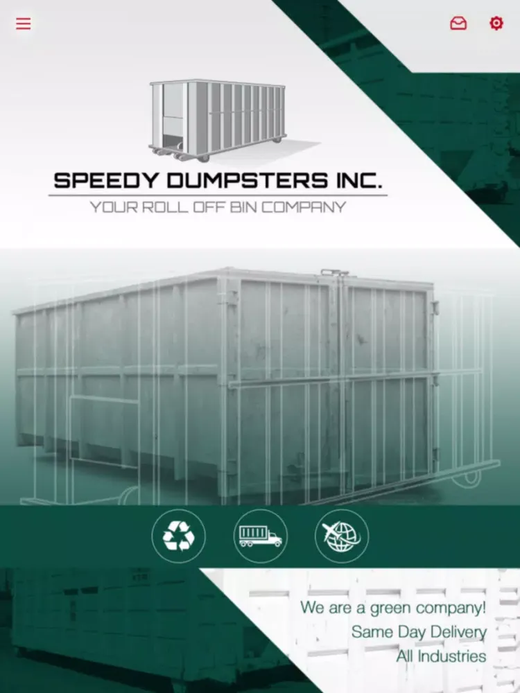 ภาพหน้าจอของ Valley Dumpsters Inc. iPad 