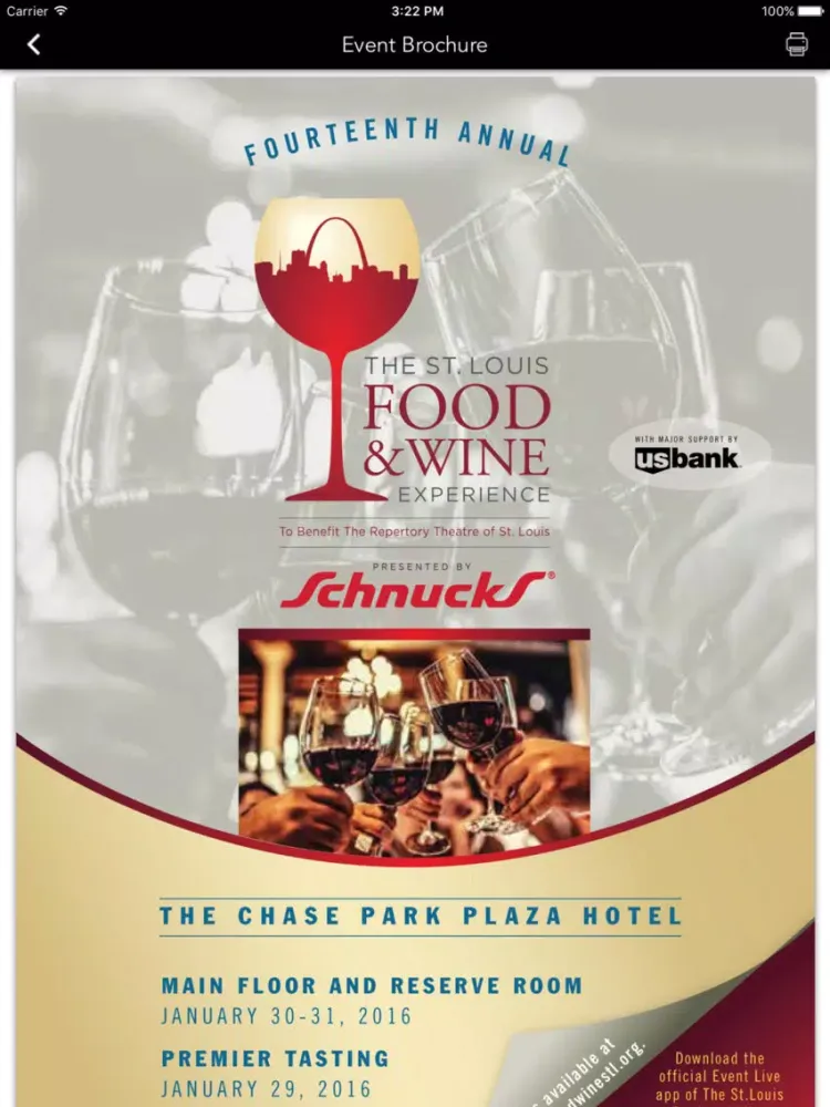 St Louis Food & Wine iPad  স্ক্রিনশট