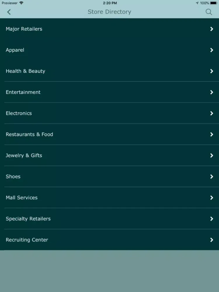 Gallatin Valley Mall iPad 应用截图