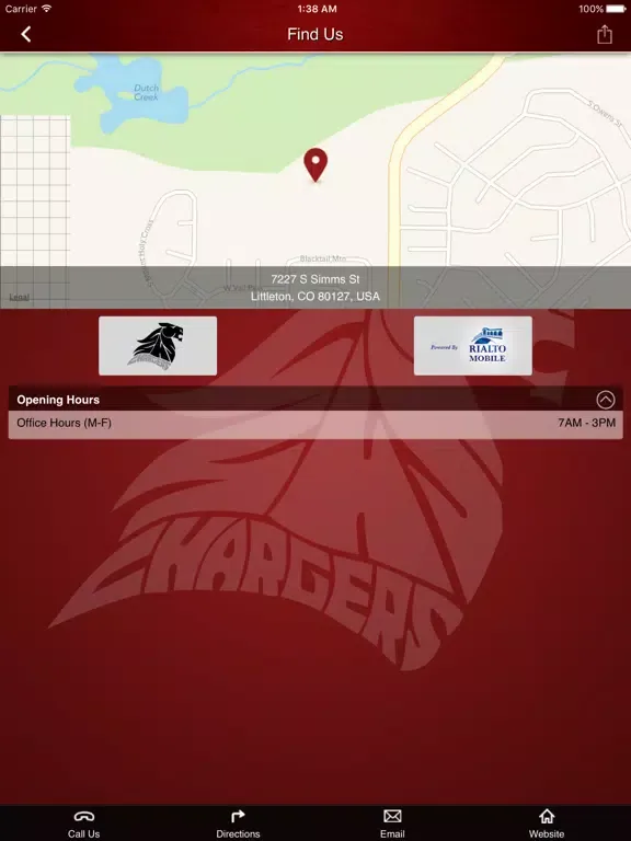 Chatfield High School iPad  سکرین شاٹس