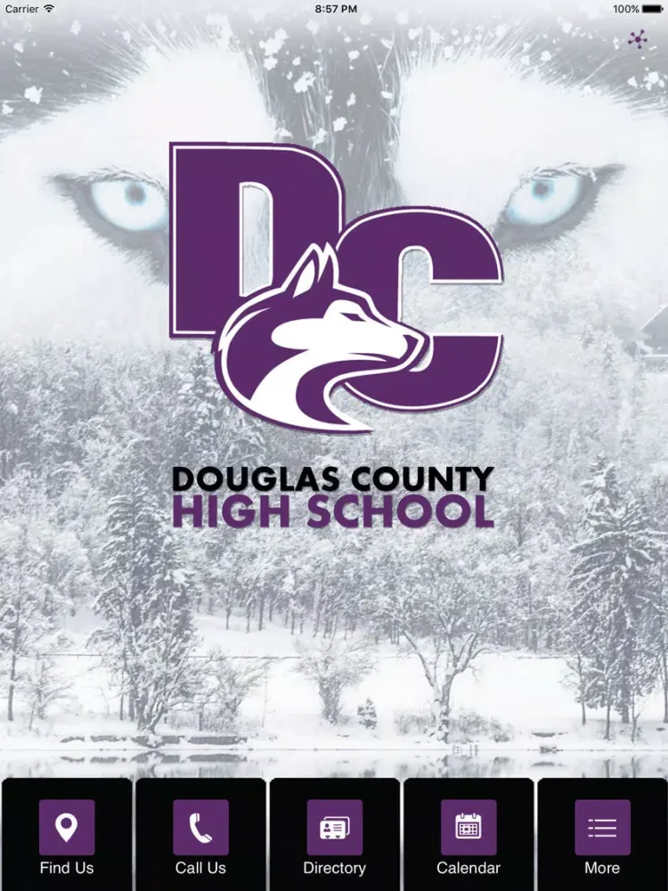 Screenshot di Douglas County High School iPad 