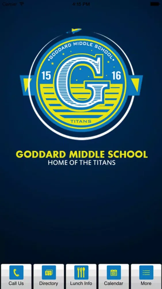 Capturas de tela do Goddard Middle School