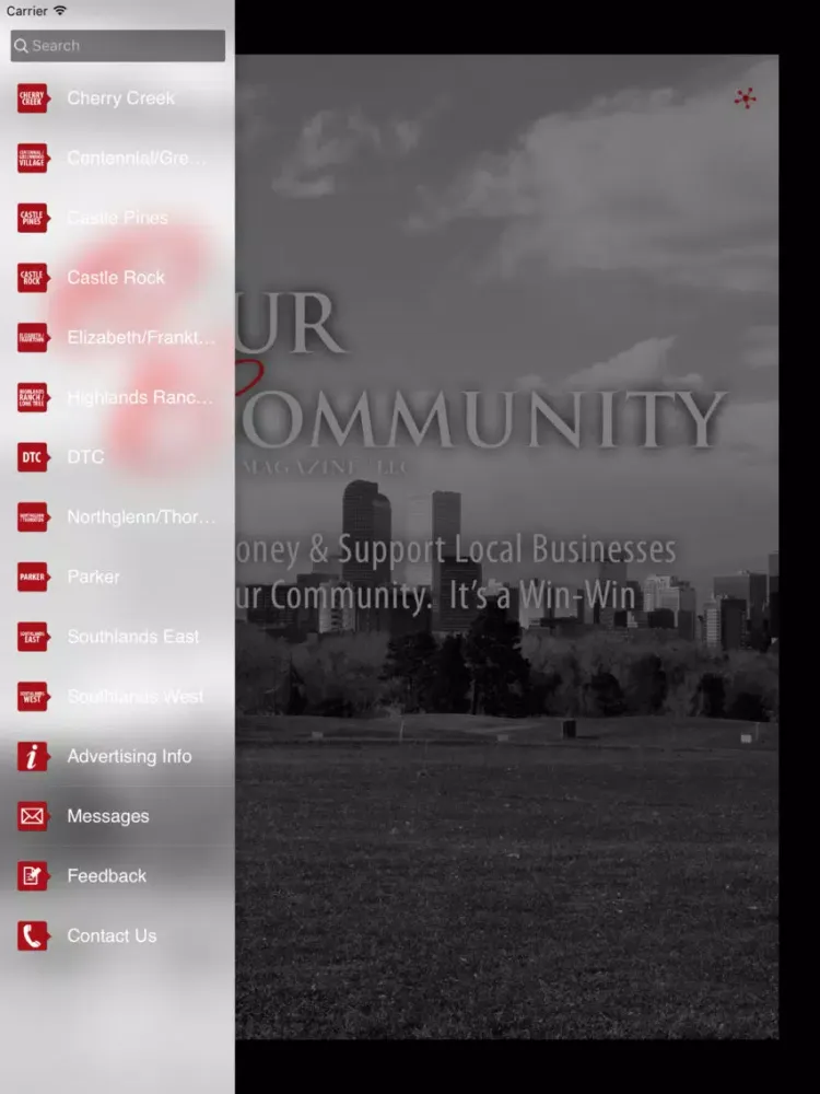 صور Our Community Magazine iPad 