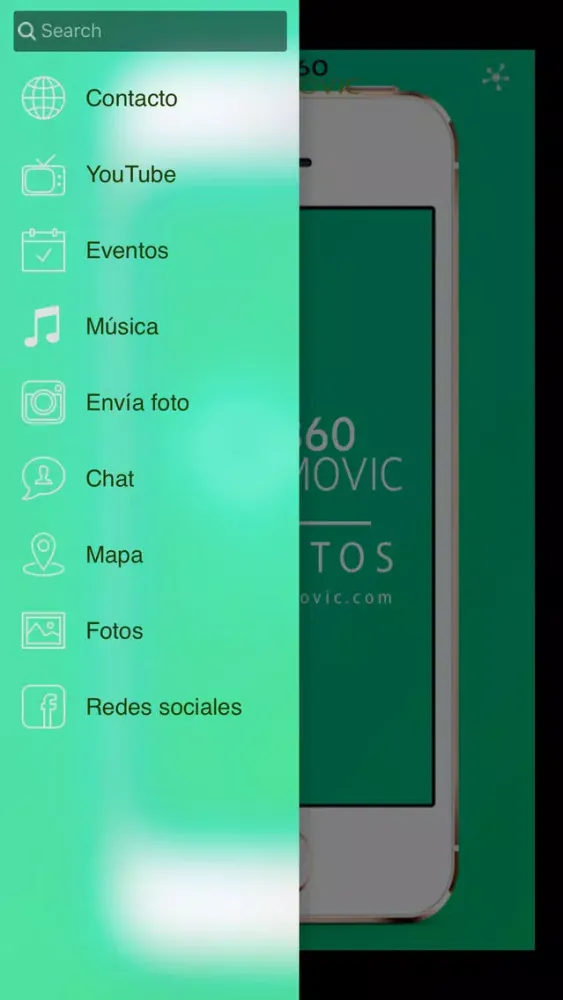 Capturas de pantalla de 360Eventos