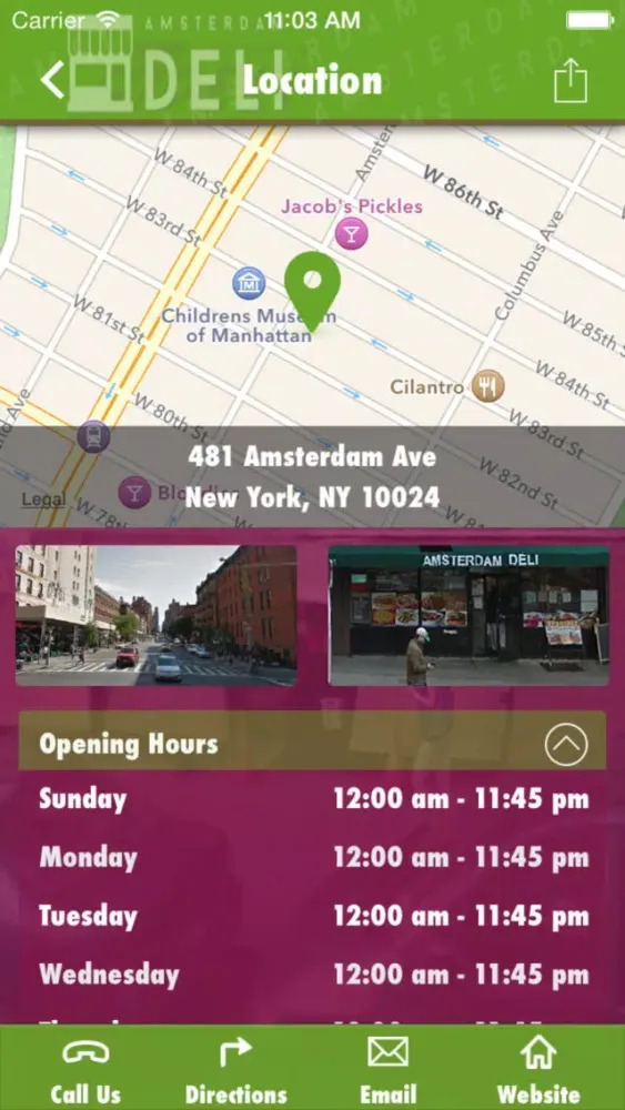 Amsterdam Deli NYC Screenshots