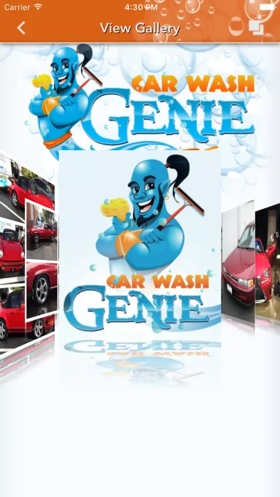Ảnh chụp màn hình của Car Wash Genie