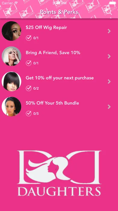 DD Daughters Lace Wig Beautique应用截图