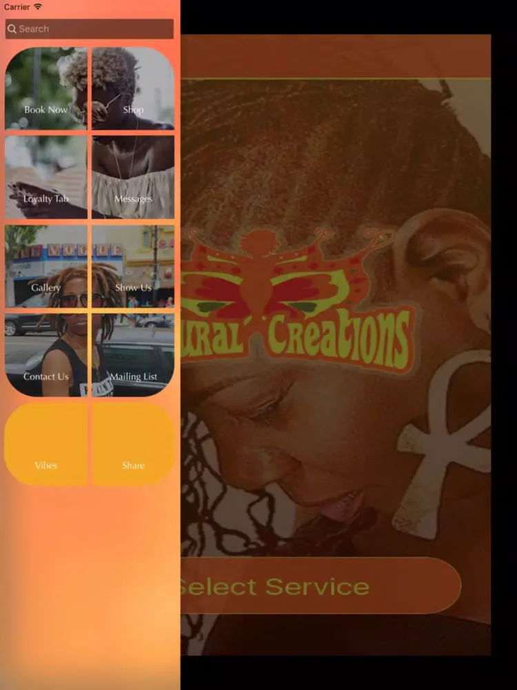 Natural Creations iPad 應用截圖