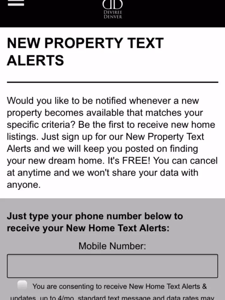 Deviree Denver - Urban Denver Real Estate Expert iPad  Screenshots
