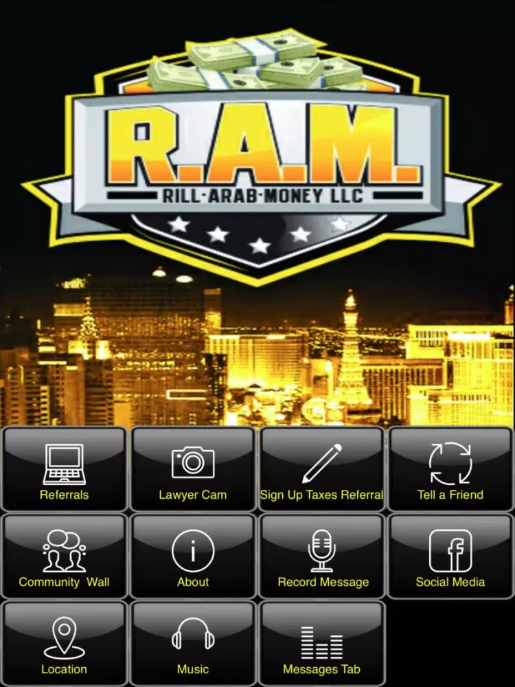 R.A.M LLC iPad  Screenshots
