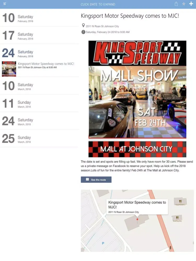 Скриншоты Mall at Johnson City iPad 