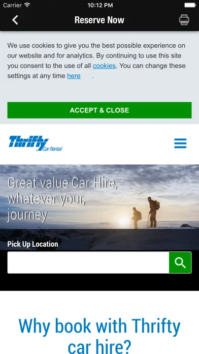 Capturas de pantalla de Thrifty Singapore