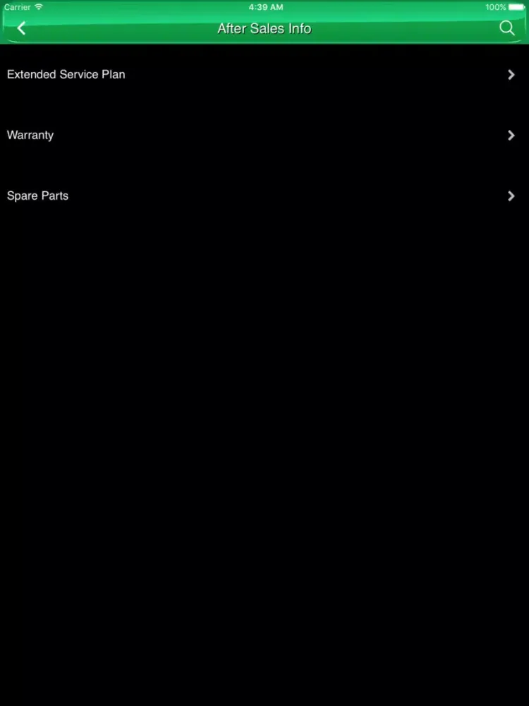 Ford MY Mobile App iPad  Screenshots