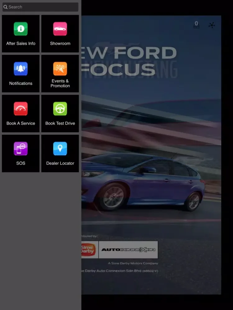 Ford MY Mobile App iPad  Screenshots