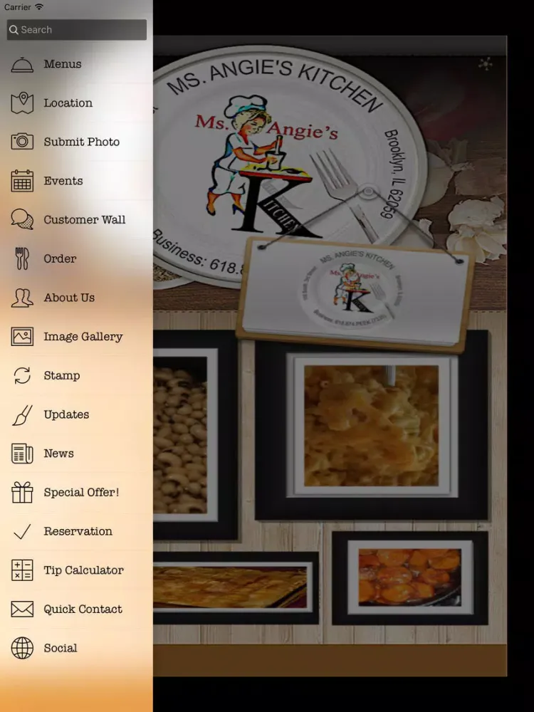 Ms. Angie iPad  سکرین شاٹس