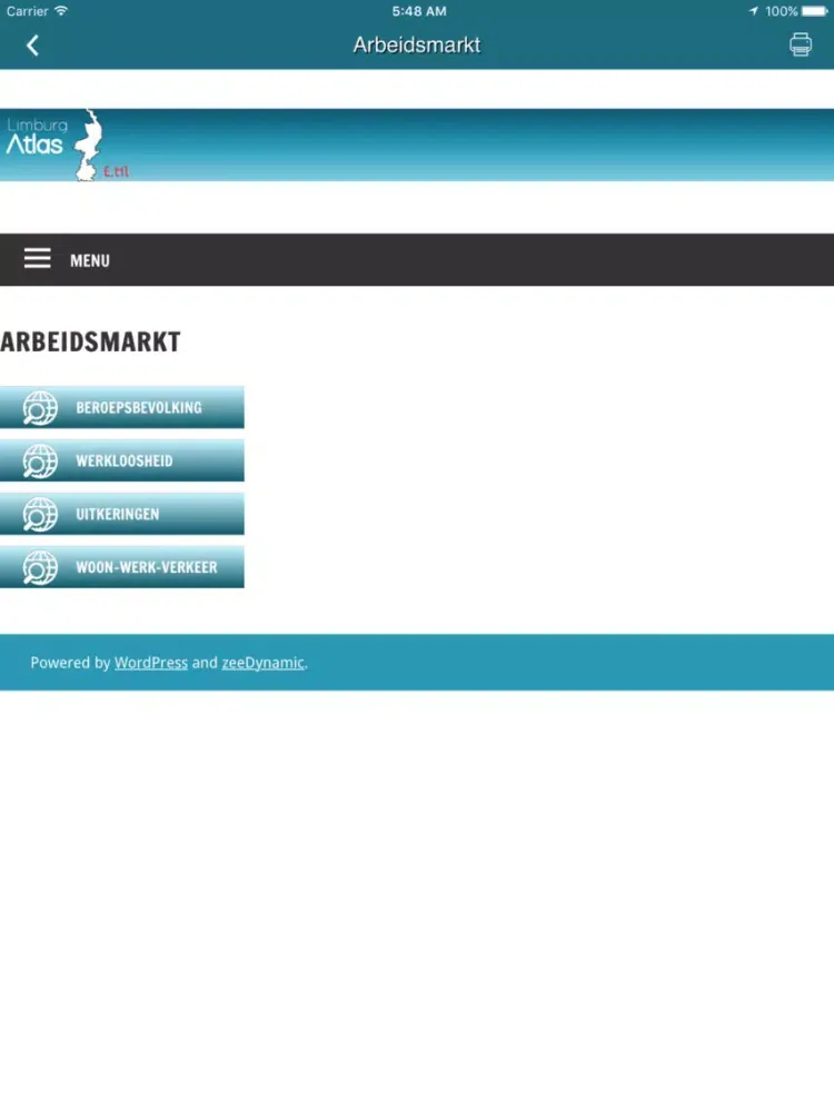 Limburg Atlas iPad  Screenshots