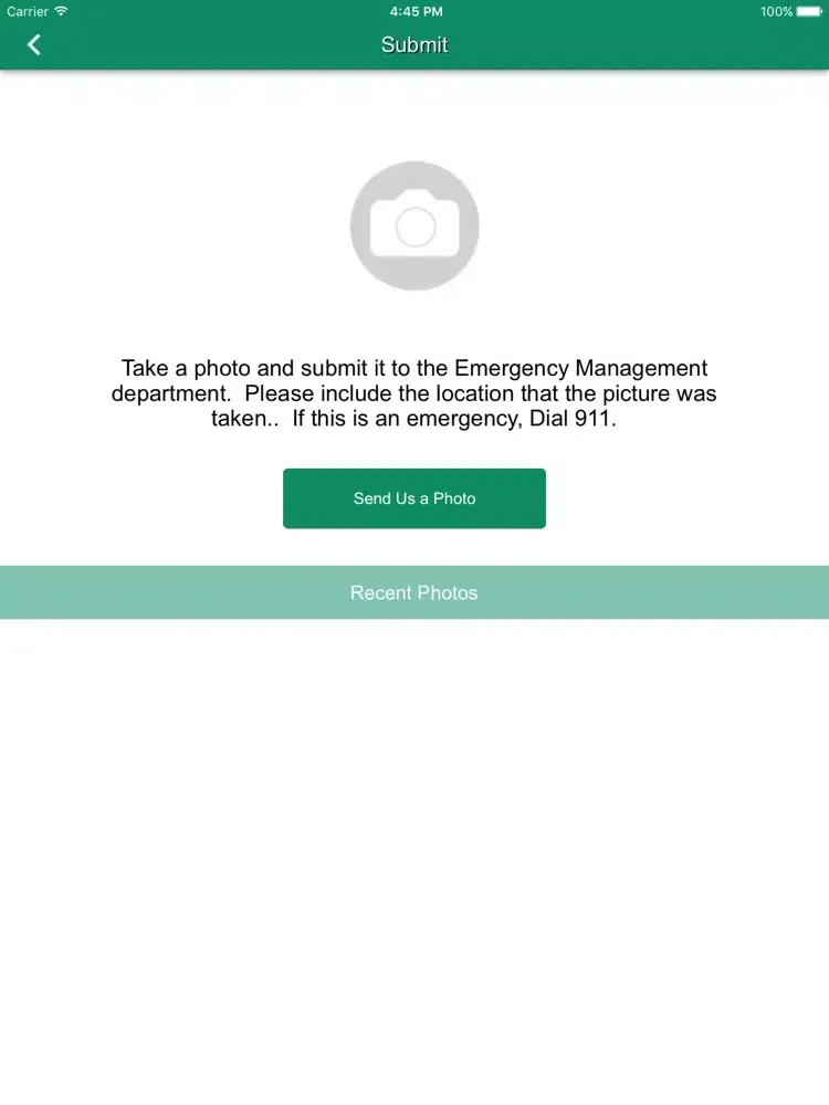 Kaufman County Emergency Management iPad  Screenshots
