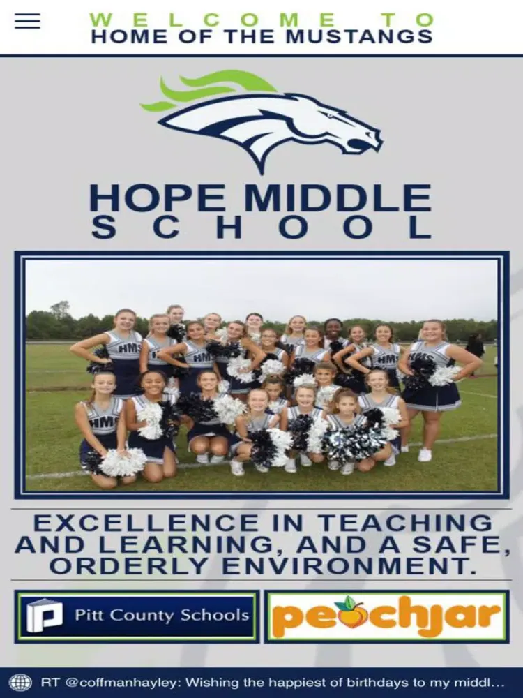 Hope Middle School iPad 应用截图