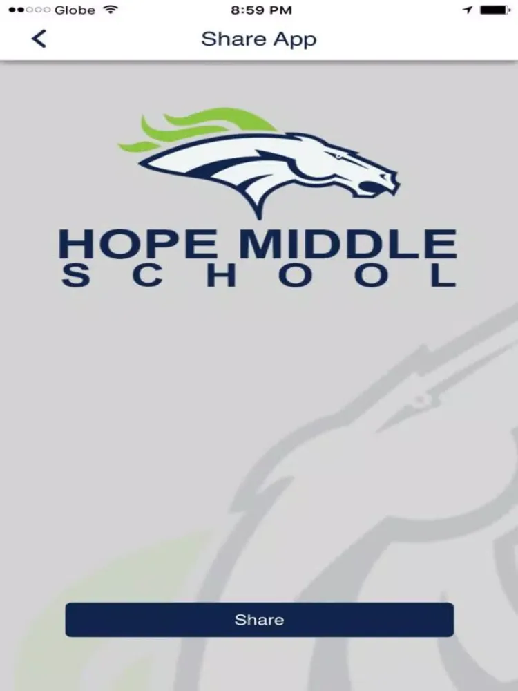 Hope Middle School iPad 应用截图