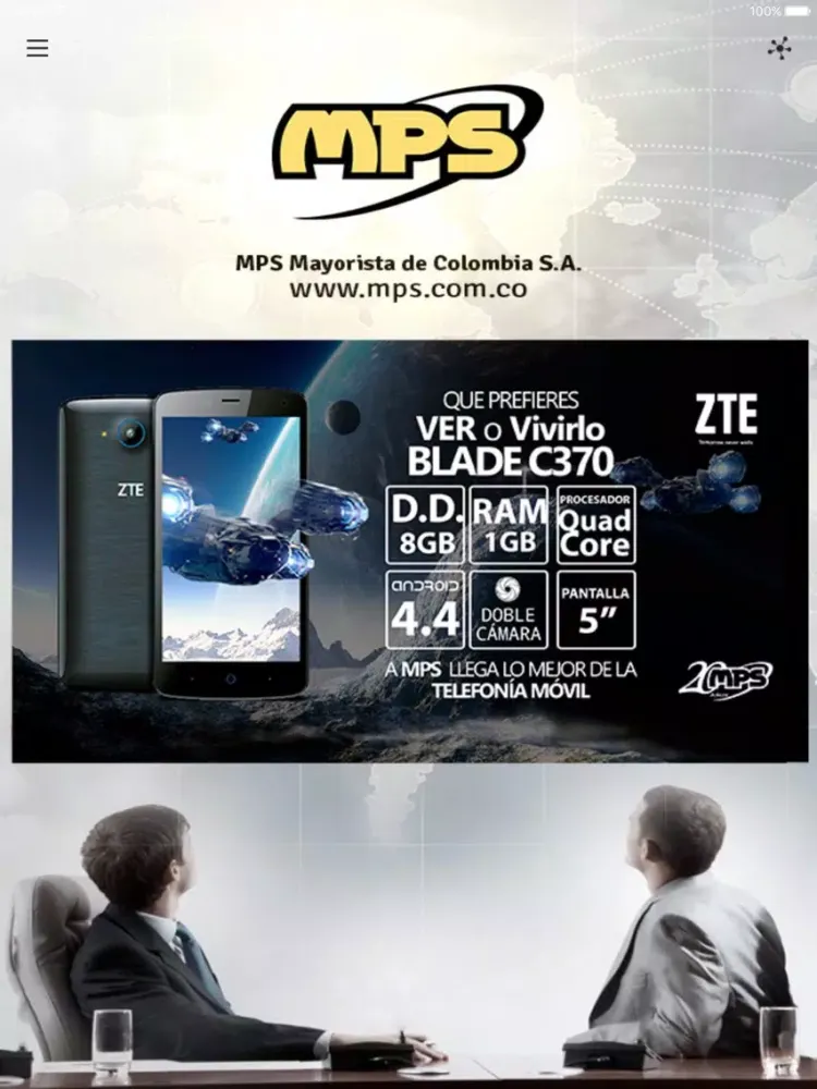 Скриншоты MPS Mayorista iPad 