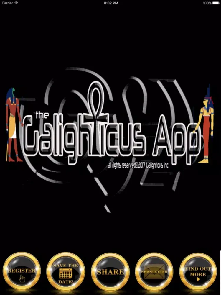 Screenshot di Galighticus iPad 