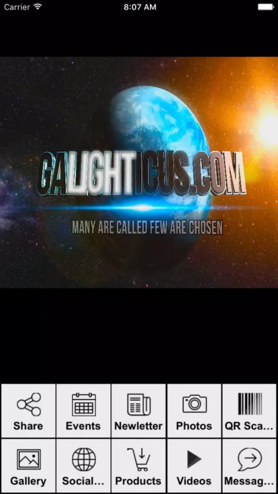 Capturas de tela do Galighticus Lite