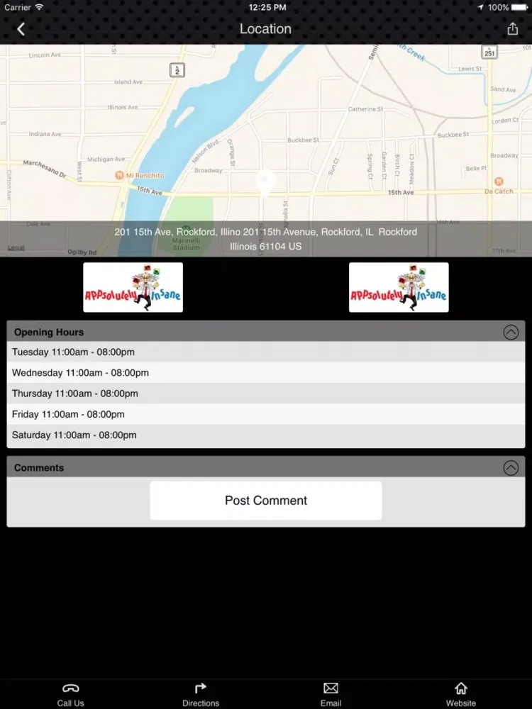 15th & Chris iPad  Screenshots