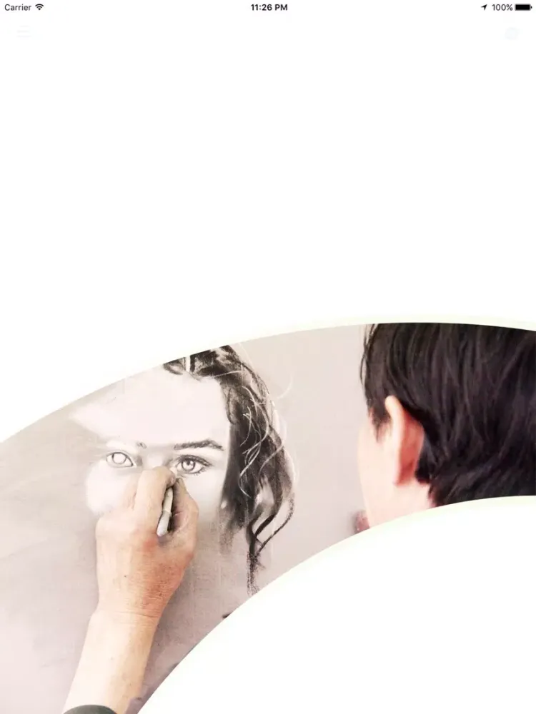 Tangkapan skrin Celebrity Quality Hair iPad 
