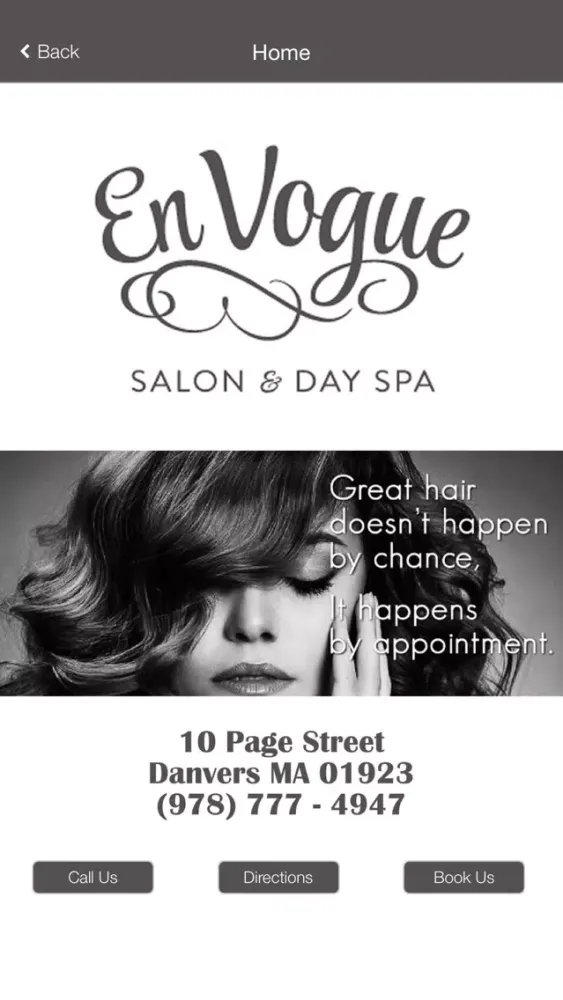 En Vogue Spa Screenshots