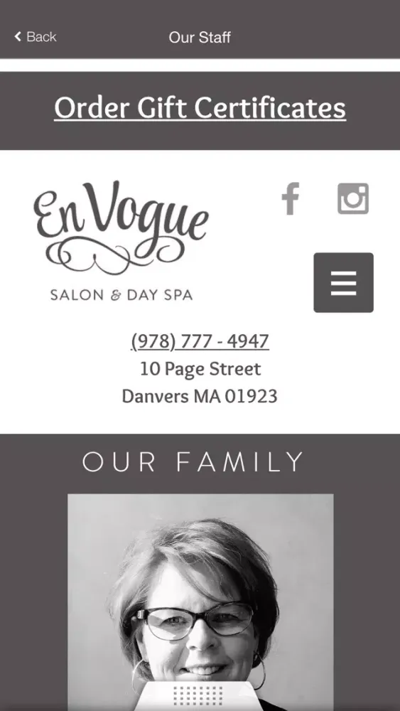 En Vogue Spa Screenshots