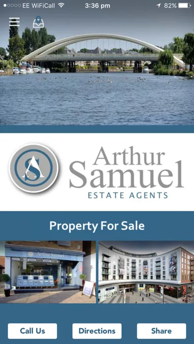 Tangkapan layar Arthur Samuel Estate Agents
