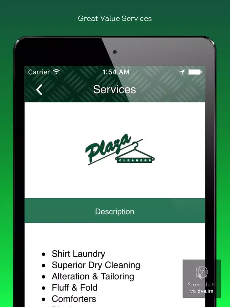 Plaza Cleaners iPad  스크린샷